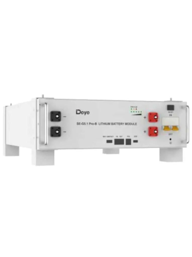 DEYE SE-G5.1 5.12kWh 51.2V 100Ah LV LiFePO4 Battery
