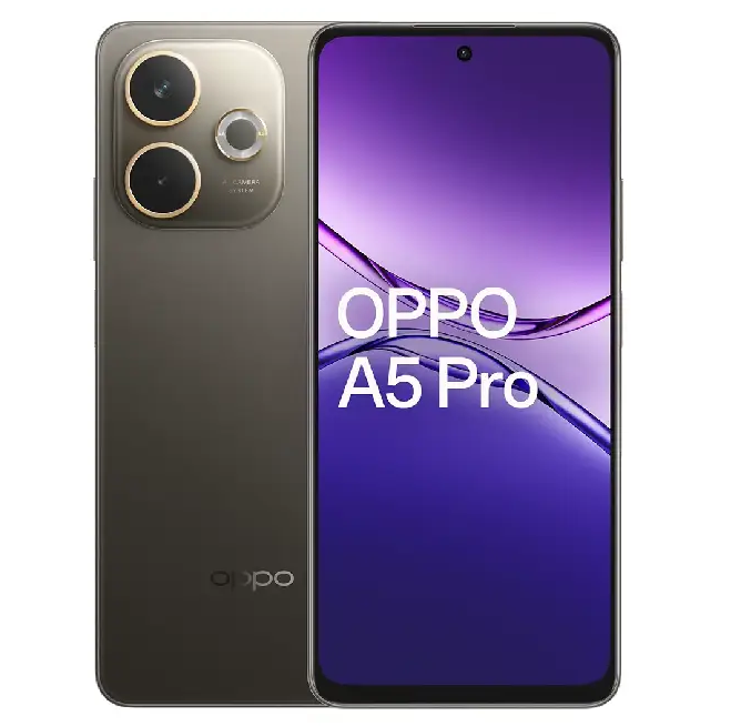 Oppo A5 Pro Dual SIM – 256GB, Mocha Brown