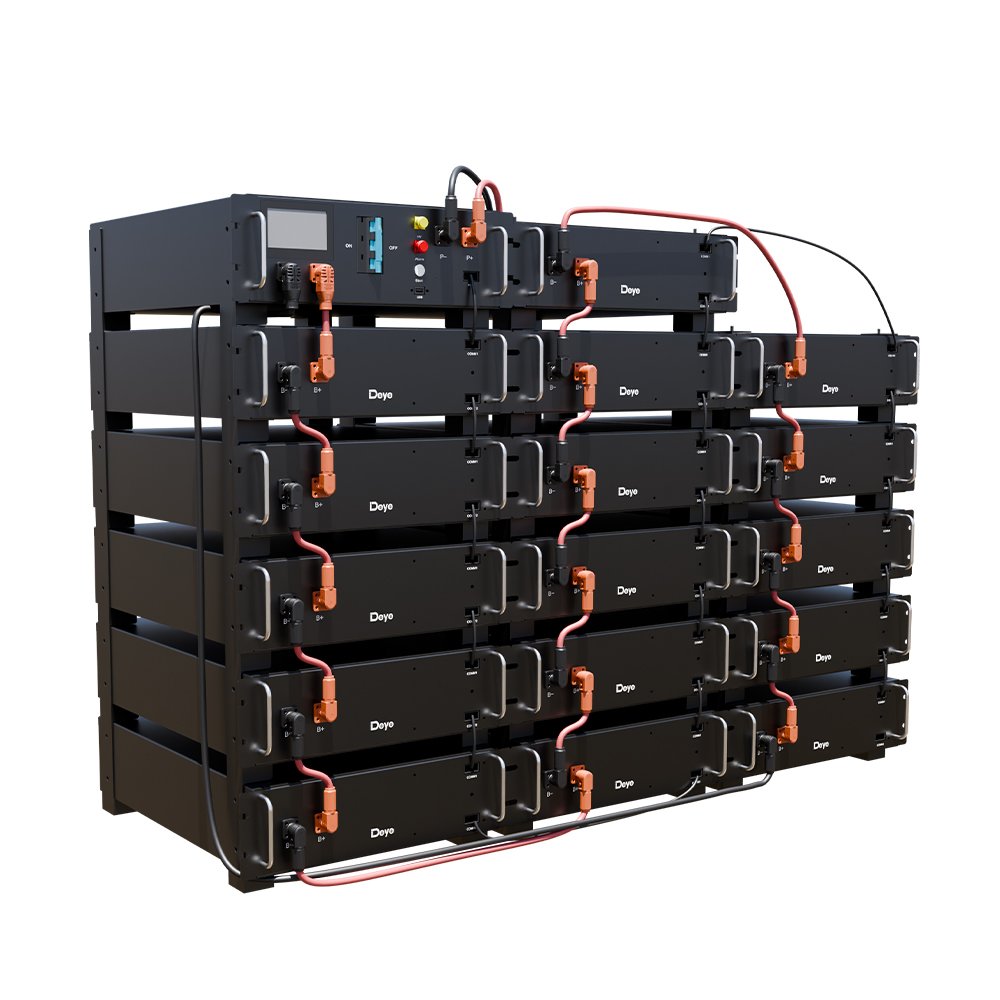 DEYE BOS-W 5.1 kWh 51.2 V 100 Ah HV LiFePO₄ Battery