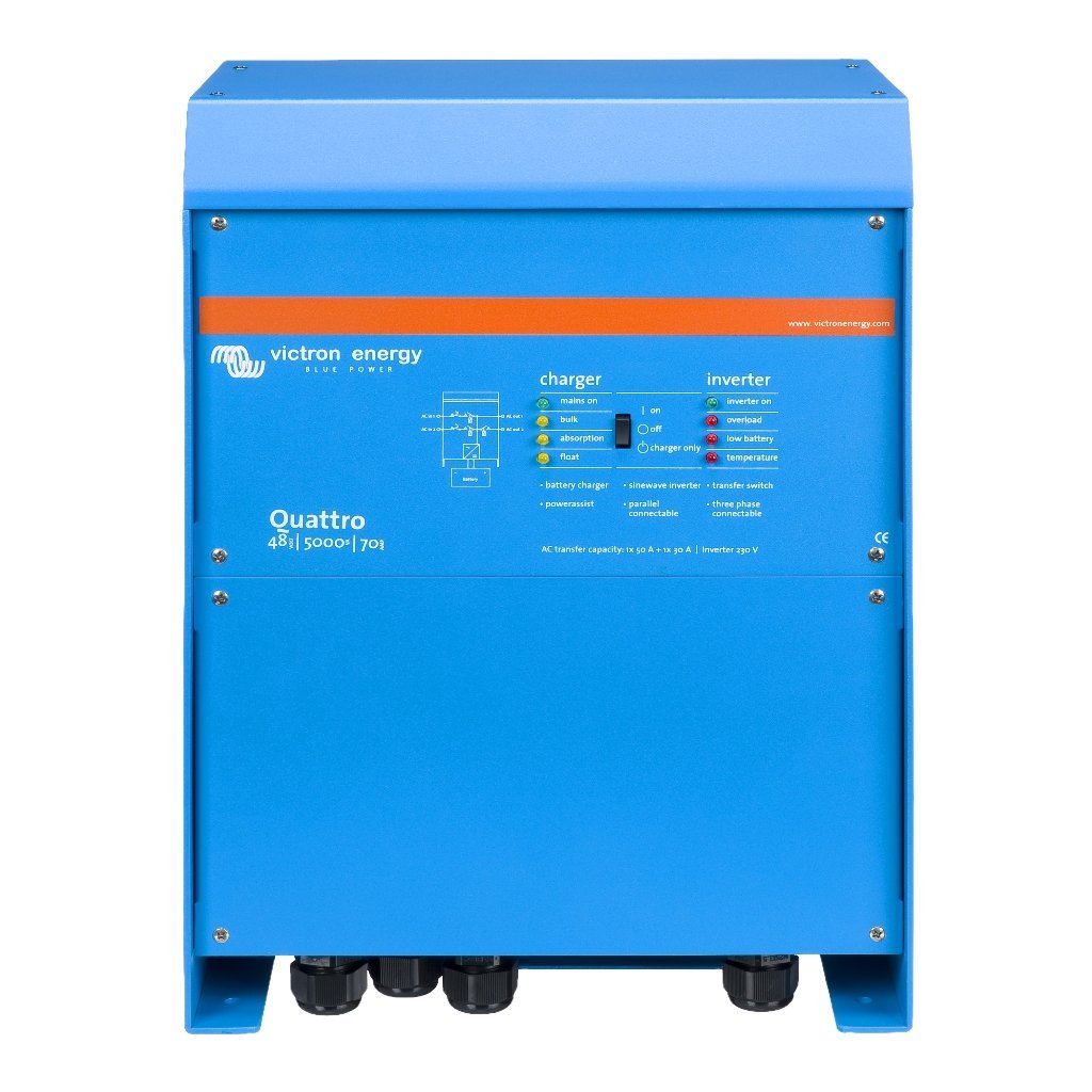 Victron Energy Quattro 48V/5000VA/70A-100/230V Inverter/Charger